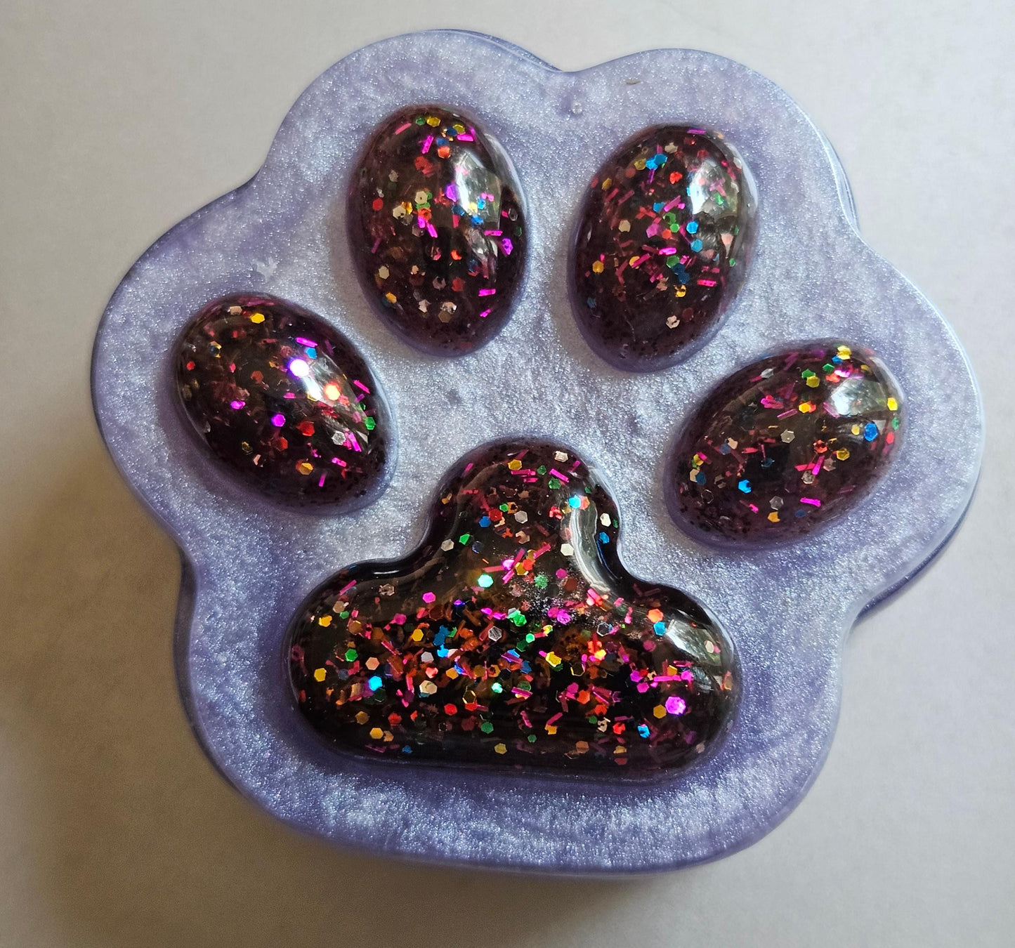 Paw Print Memory Box – Handmade Keepsake for Pet Lovers