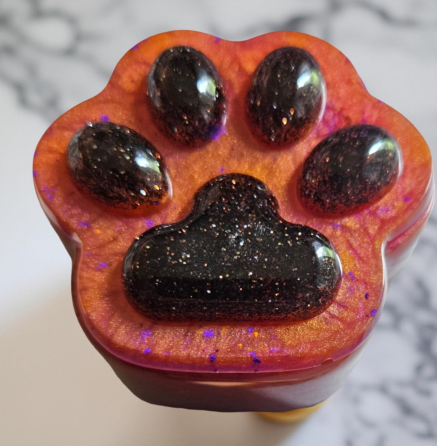 Paw Print Memory Box – Handmade Keepsake for Pet Lovers