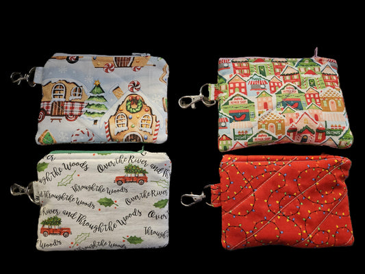 Handmade Seasonal Keychain Wallet – Compact & Durable Pet Lover Accessory